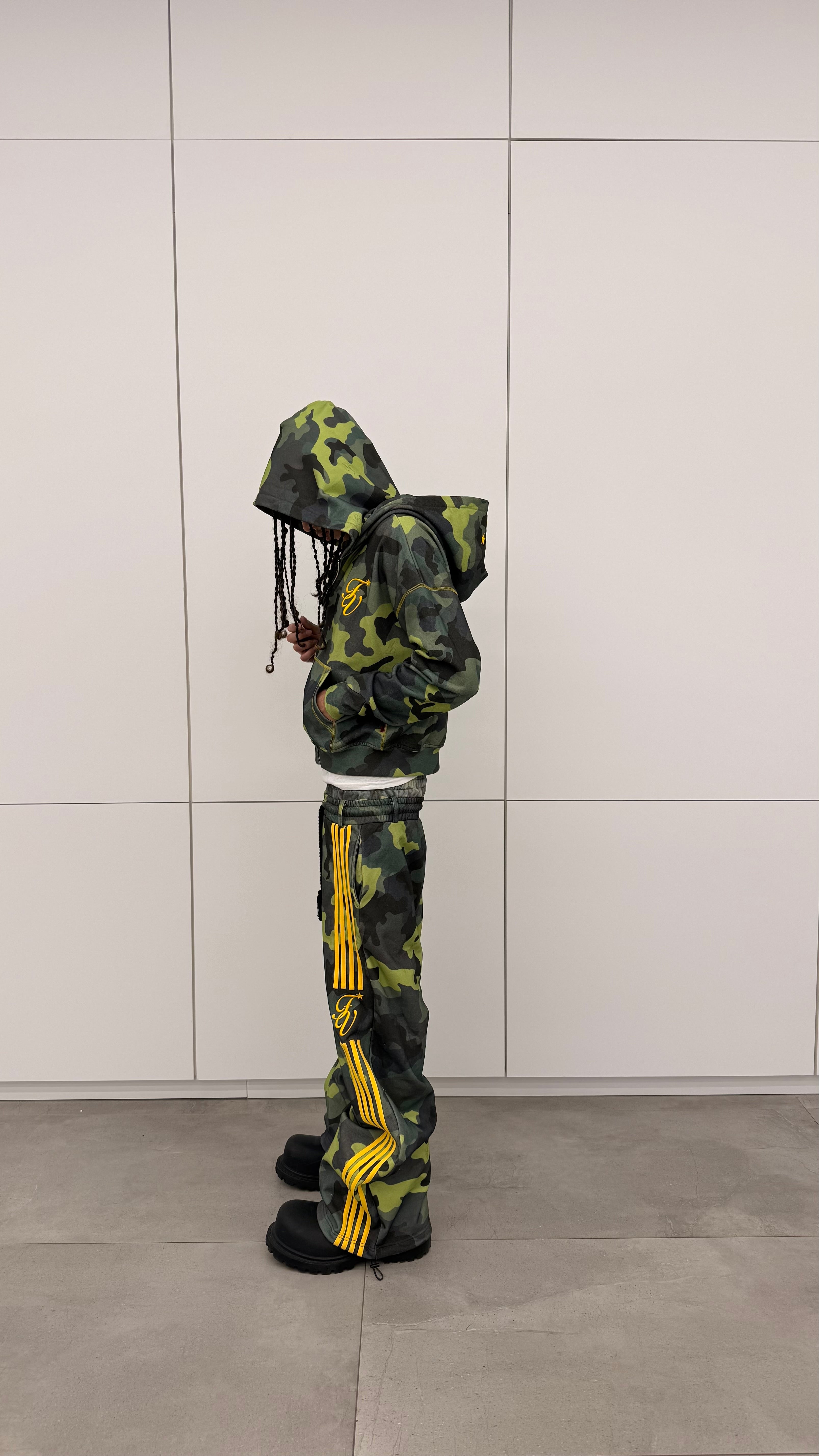 Green Verdant Zip Up